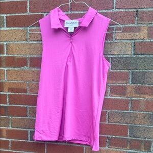 Tommy Bahama golf Vibrant Pink Sleeveless Blouse